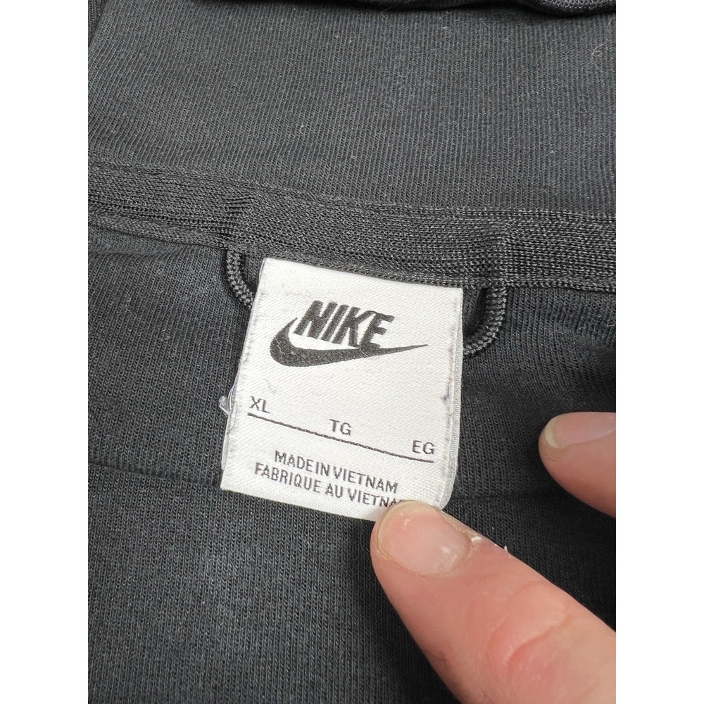 Nike Sports Tech Fleece‎ Hoodie XL Black Full Zip Long Sleeve Jacket - Picture 11 of 13